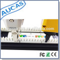 Panel de conexiones AUCAS 24 puertos 1U UTP CAT5E para soluciones de red rj11 y rj45